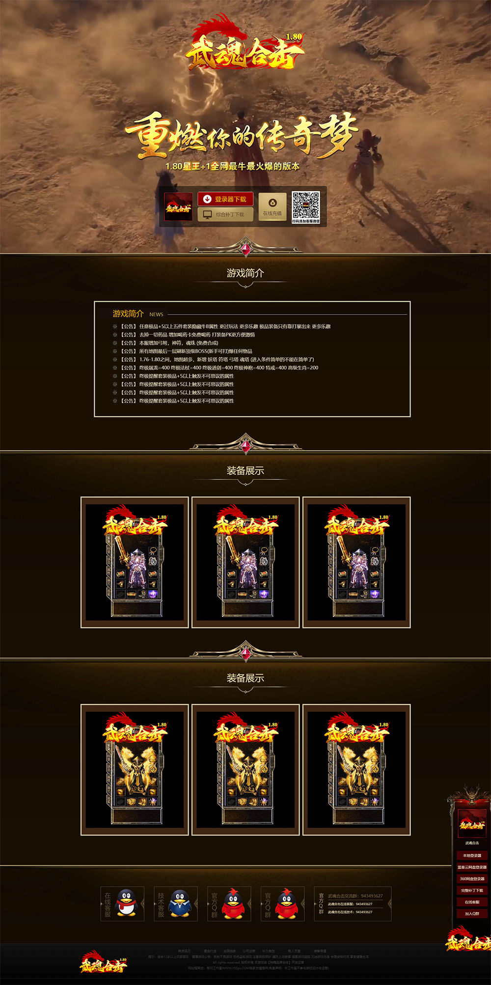 编号：100-1武魂合击